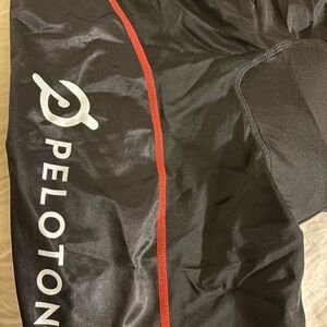 Peloton Black and White Cycling Shorts
